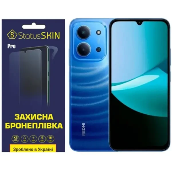 Полиуретановая пленка StatusSKIN Pro на экран Xiaomi Redmi 15C Матова