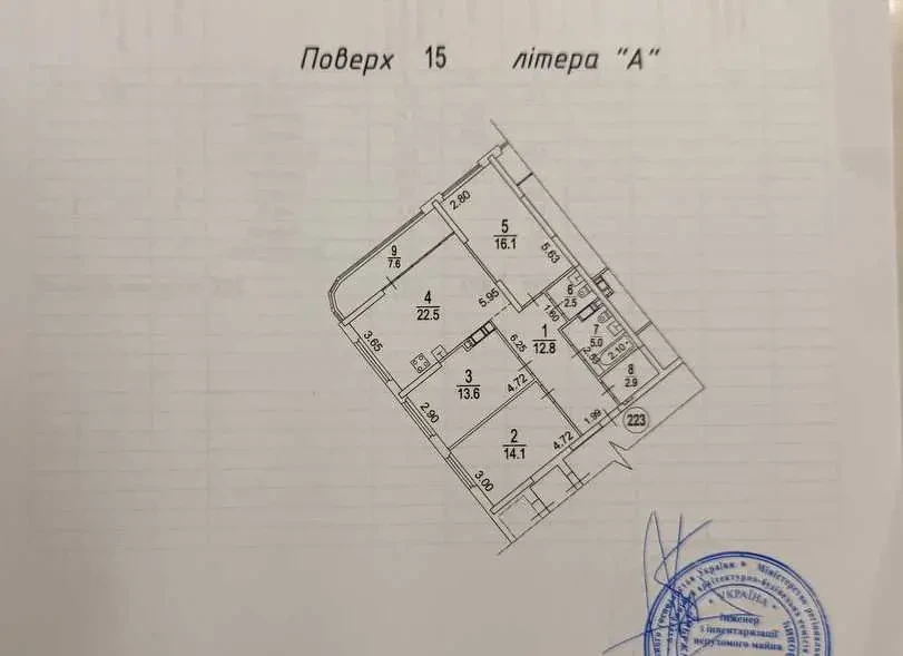3-к квартира Київ, Дарницький, Причальна 8 18