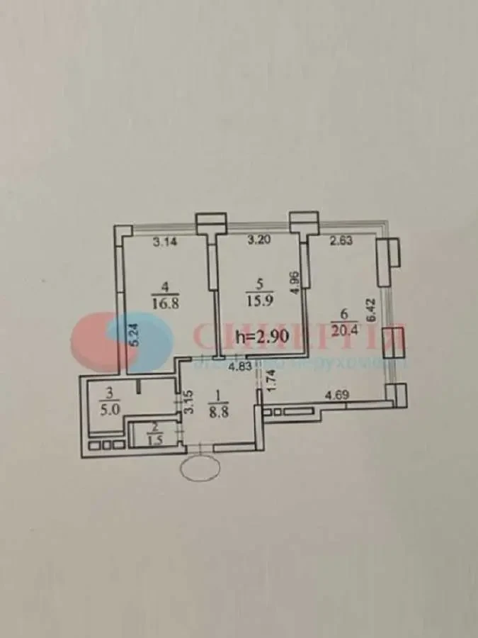 3-к квартира Київ, Шевченківський, Бульварно-Кудрявська 17 17