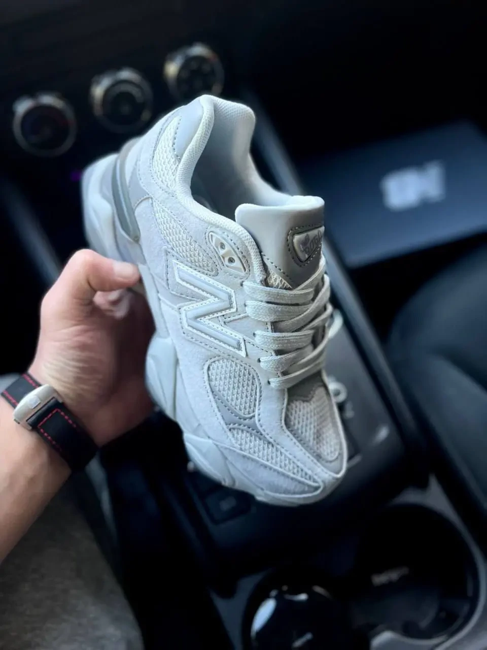 New Balance 9060 Light Gray Арт 21693 (Нью Беленс 9060, унісекс) 4