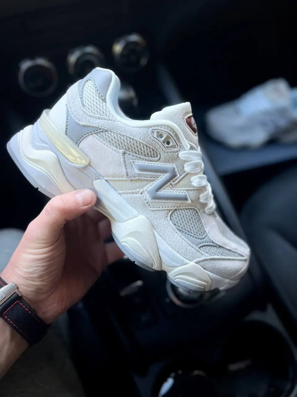 New Balance 9060 Beige Gray Арт 21692 (Нью Беленс 9060, унісекс) 2