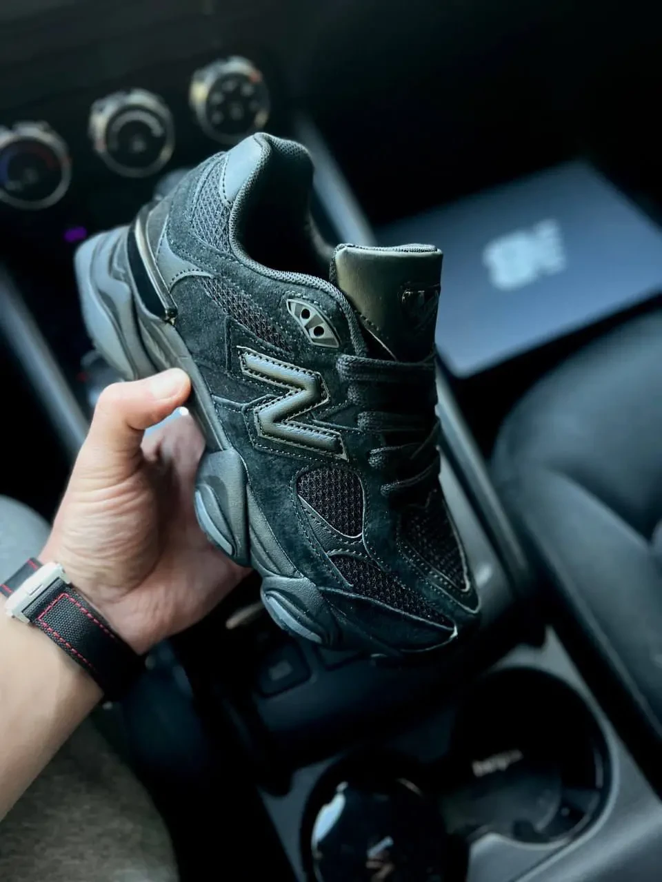 New Balance 9060 All Black Арт 21696 (Нью Беленс 9060, унісекс) 5