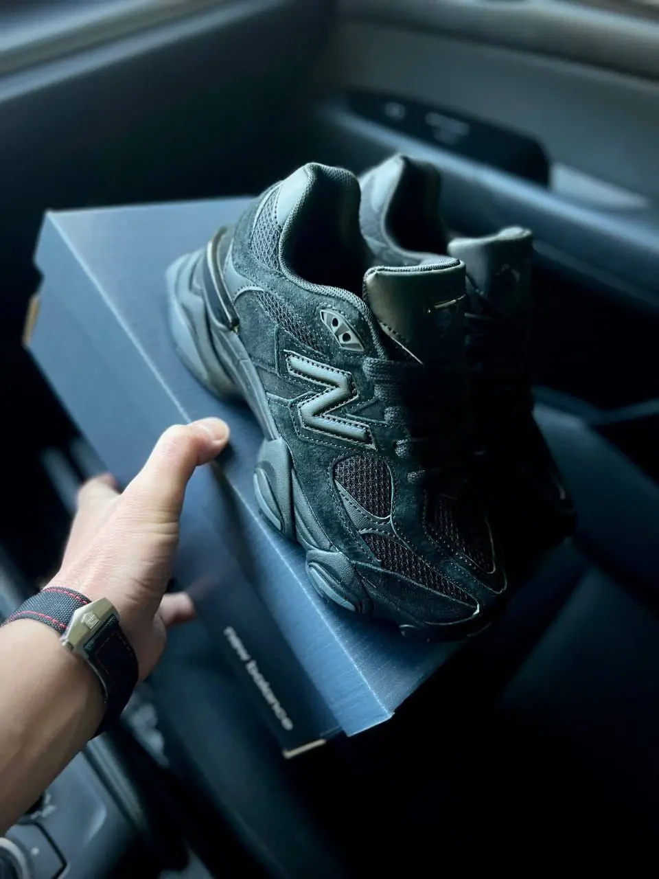 New Balance 9060 All Black Арт 21696 (Нью Беленс 9060, унісекс) 2