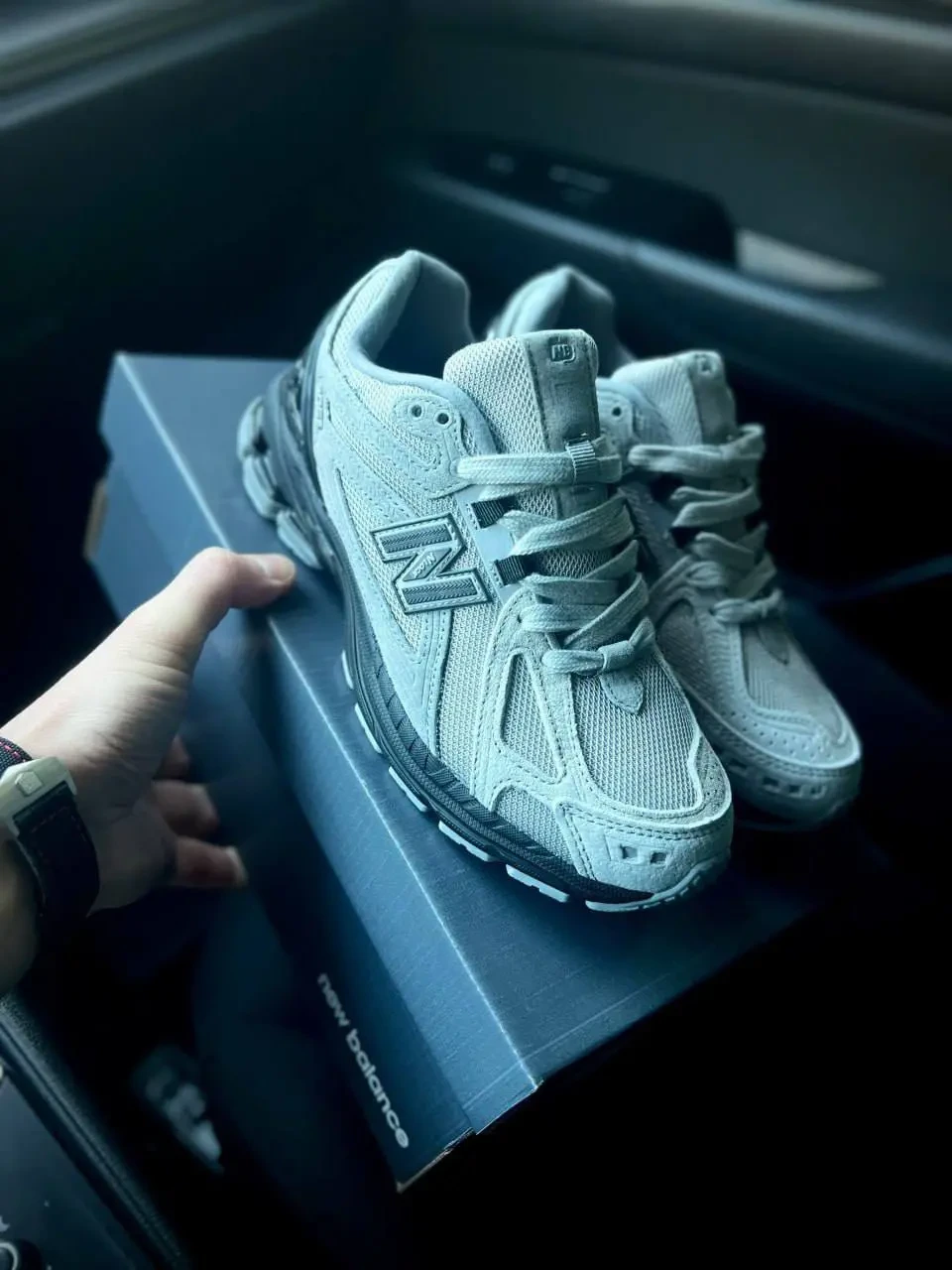 New Balance 1906R Gray Black Арт 21698 (Нью Беленс 1906Р, унісекс) 2