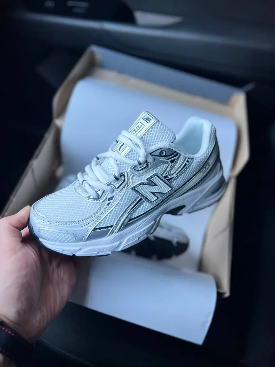 New Balance 740 White Арт 21702 (Нью Беленс 740, унісекс) 6