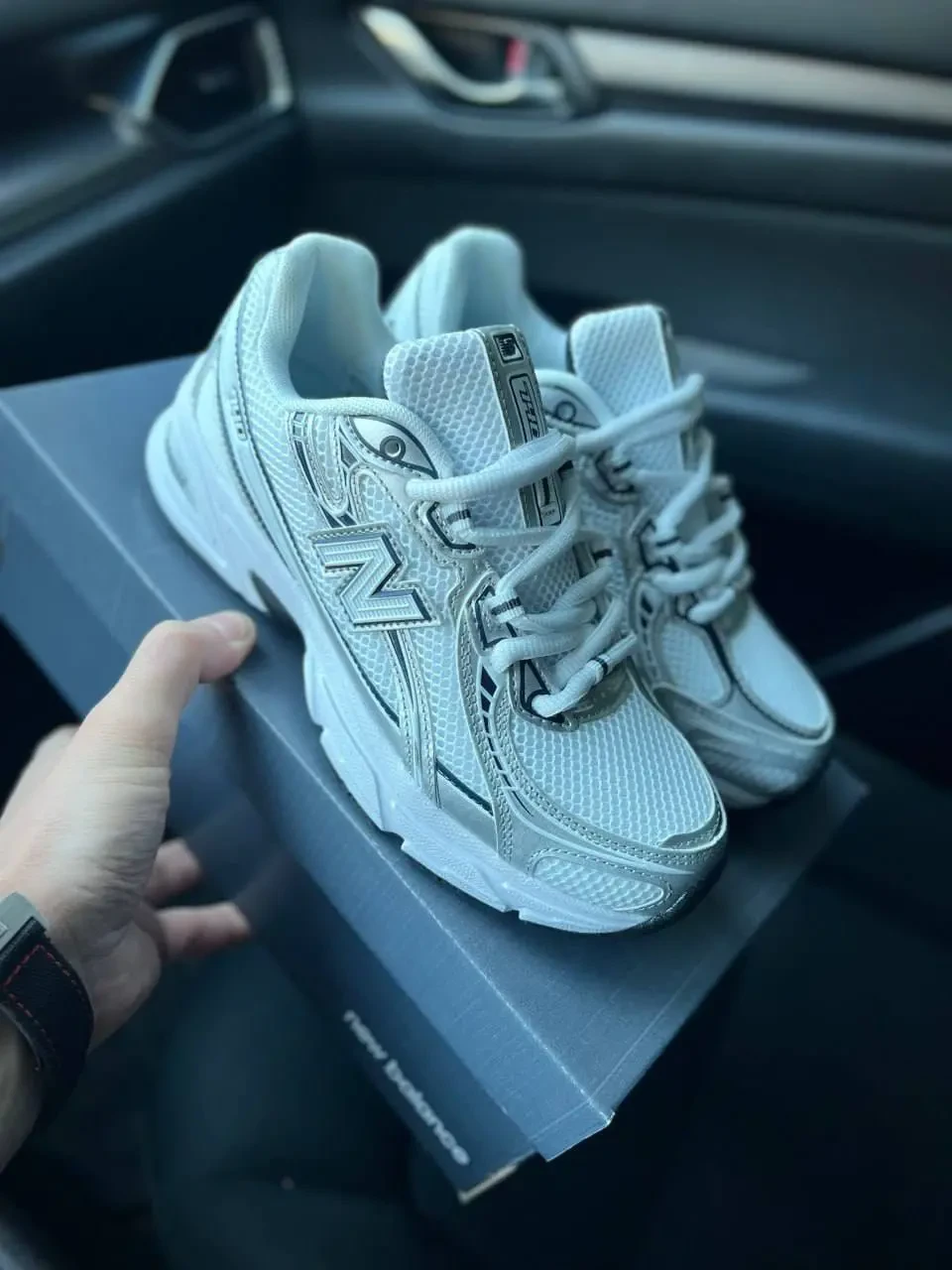 New Balance 740 White Арт 21702 (Нью Беленс 740, унісекс) 3