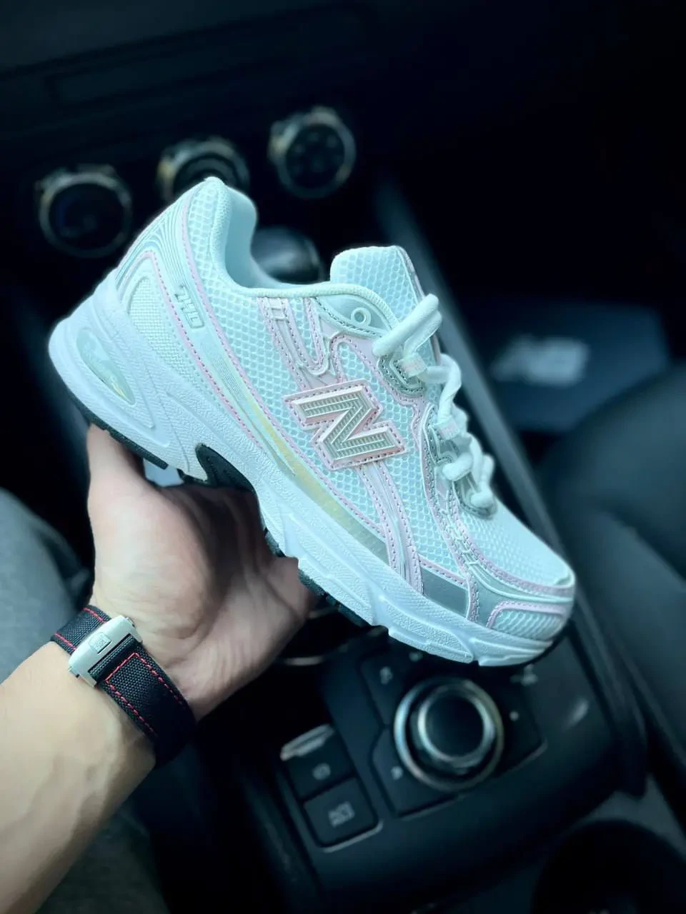 New Balance 740 White Pink Арт 21703 (Нью Беленс 740, унісекс) 5