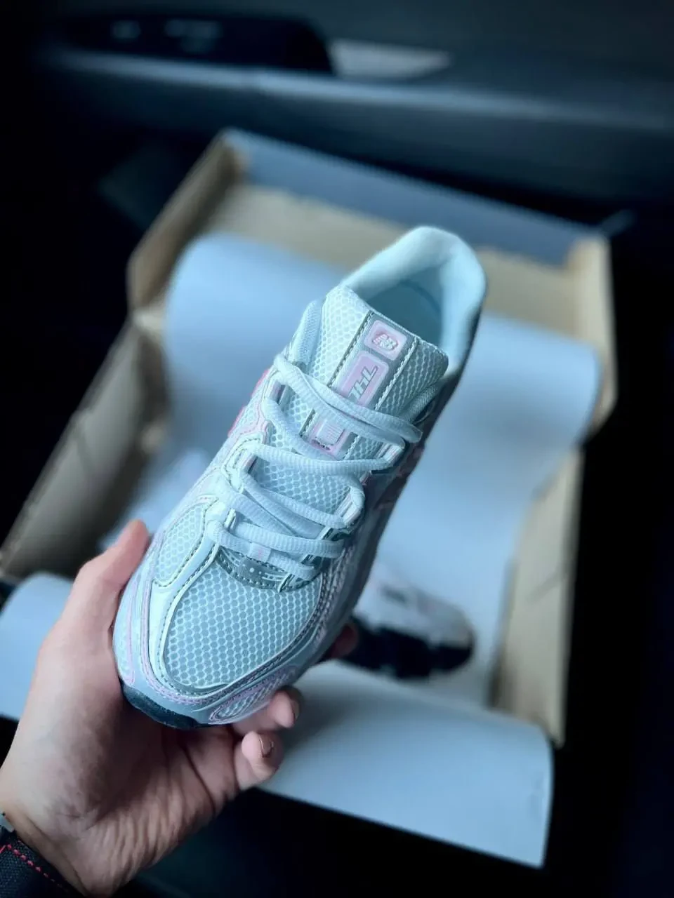 New Balance 740 White Pink Арт 21703 (Нью Беленс 740, унісекс) 3