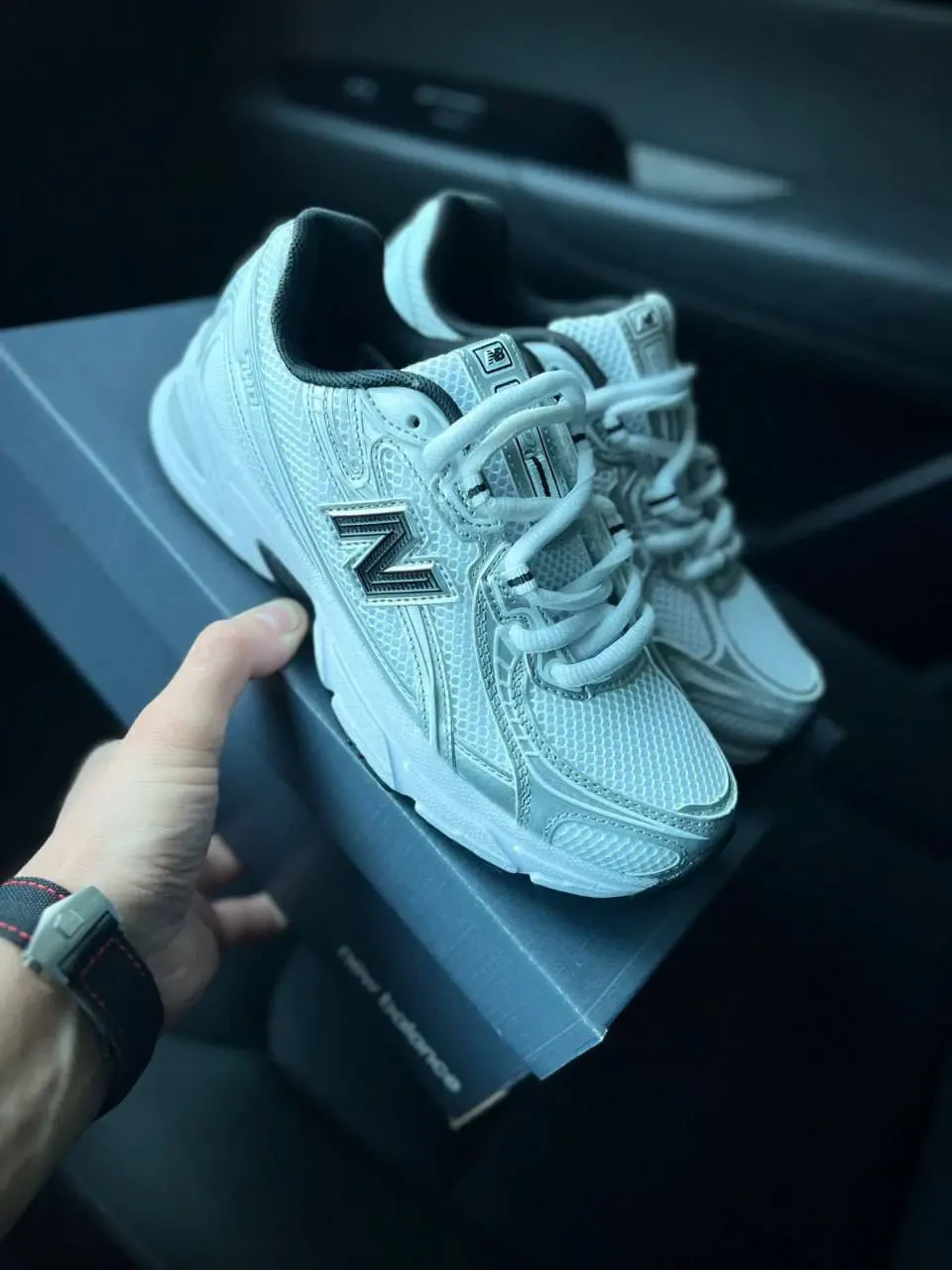 New Balance 740 White And Black Арт 21705 (Нью Беленс 704, унісекс) 3