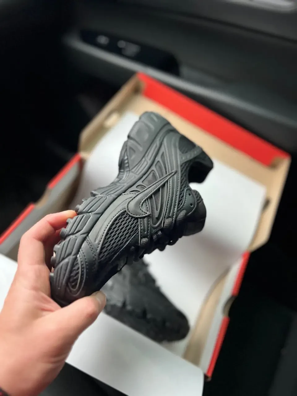 Кроссовки Nike Air Max Moto 2k All Black Арт 21717 (Найк Аир Макс Мото 2к, унисекс) 5