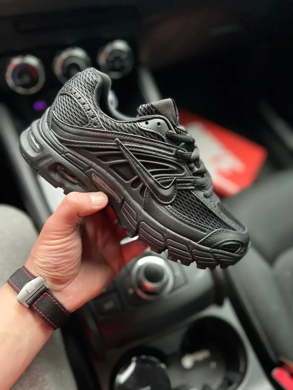 Кроссовки Nike Air Max Moto 2k All Black Арт 21717 (Найк Аир Макс Мото 2к, унисекс) 9
