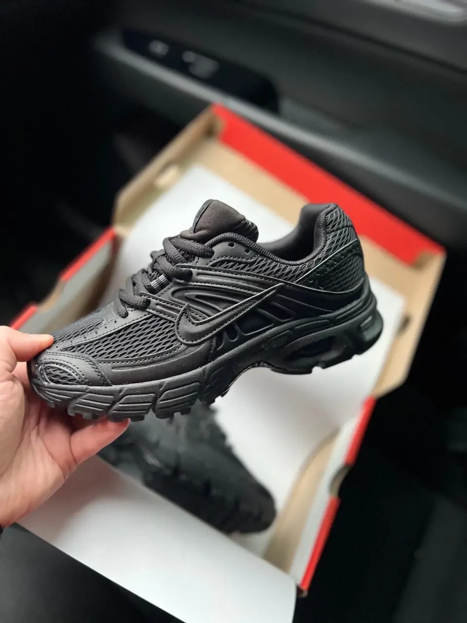 Кроссовки Nike Air Max Moto 2k All Black Арт 21717 (Найк Аир Макс Мото 2к, унисекс) 3