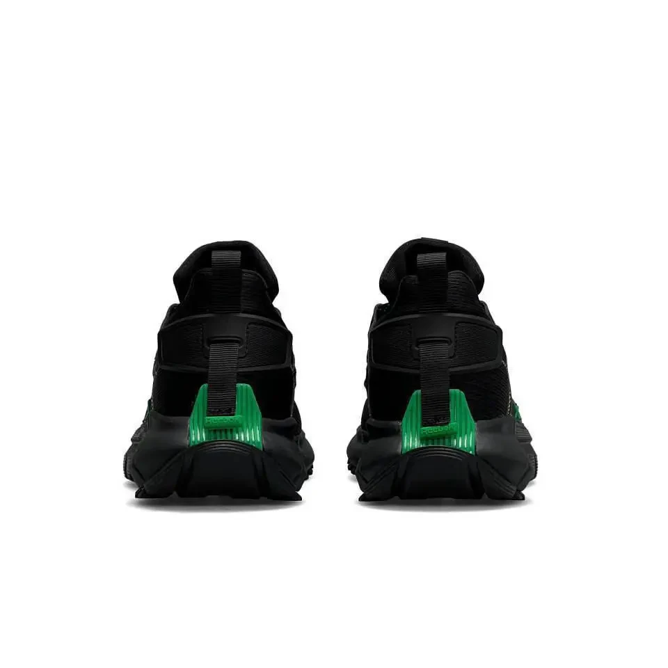 Кроссовки Reebok Zig Kinetica Black & Green Арт 187 (Ребок, Унисекс) 6