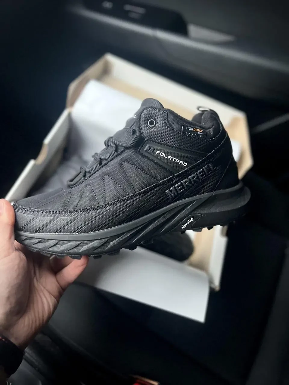 Кроссовки зимние Merrell Float Pro GTX арт 21661 (мужские, мерол, термо) 2