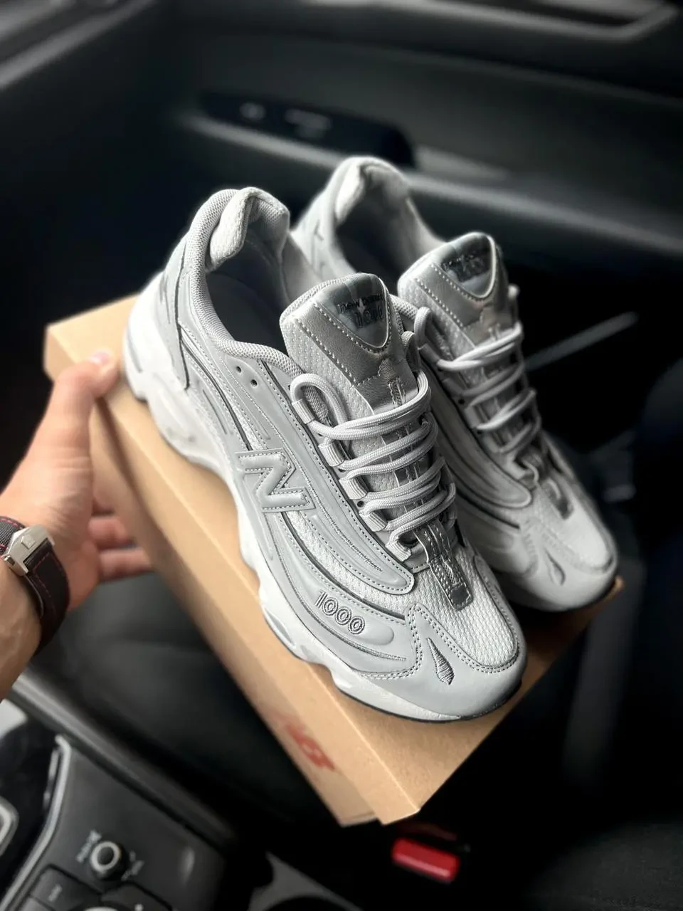 Кроссовки New Balance 1000 арт 21649 (человечи,26-биленс, рефлективные) 3