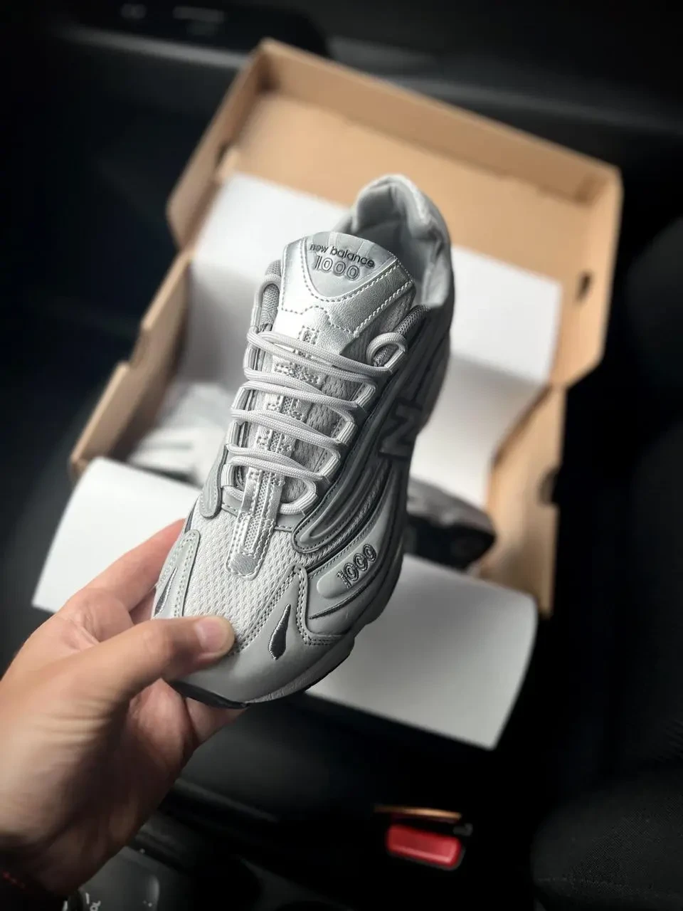 Кроссовки New Balance 1000 арт 21649 (человечи,26-биленс, рефлективные) 4