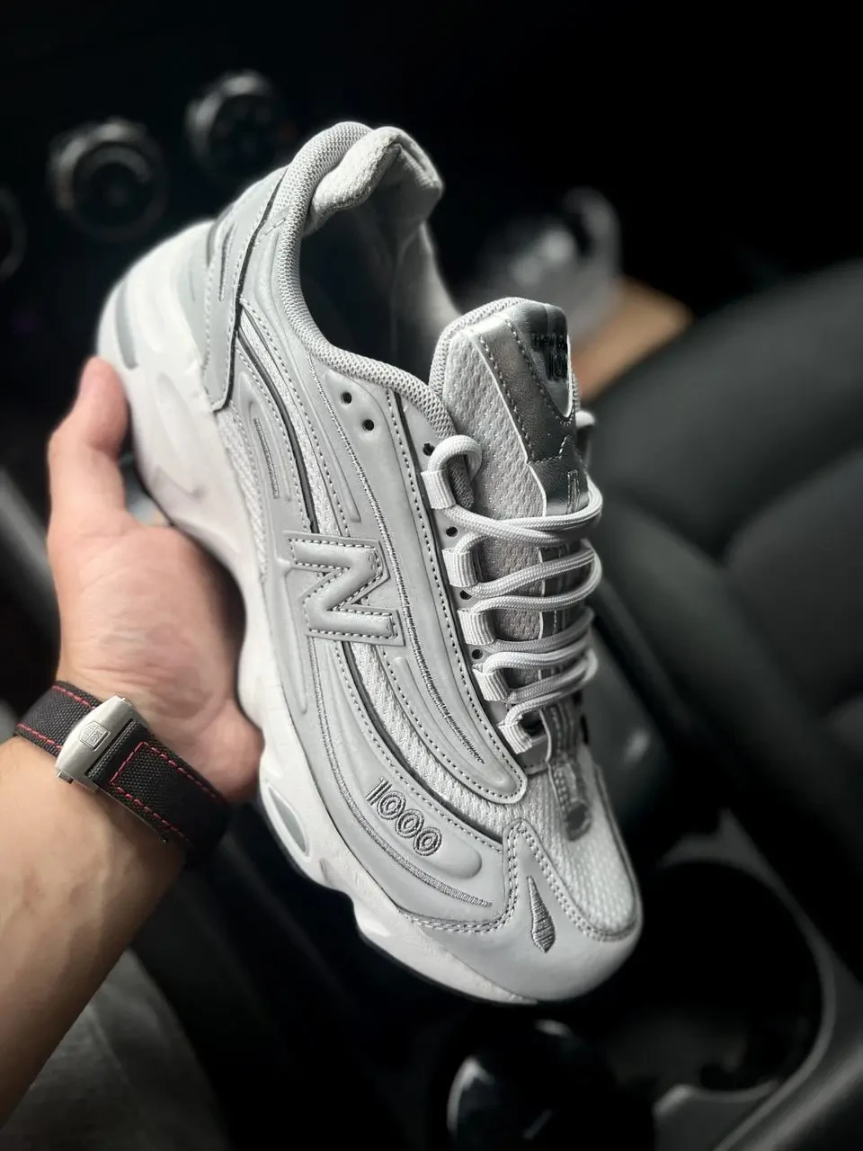 Кроссовки New Balance 1000 арт 21649 (человечи,26-биленс, рефлективные) 10