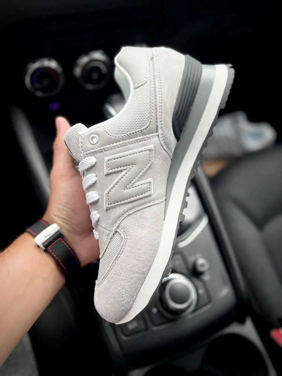 Кроссовки New Balance 574 арт 21648 (человечи,26 беленс) 5