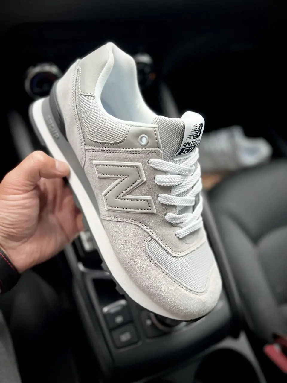 Кроссовки New Balance 574 арт 21648 (человечи,26 беленс) 7