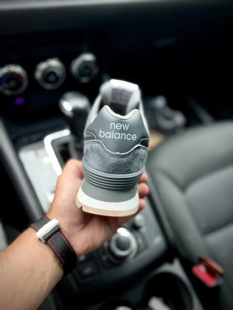 Кроссовки New Balance 574 арт 21646 (человечи,26 беленс) 4