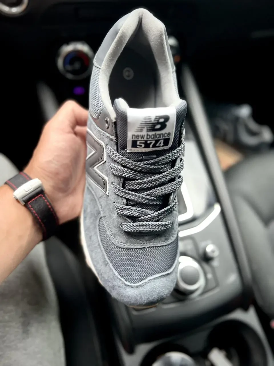 Кроссовки New Balance 574 арт 21646 (человечи,26 беленс) 6