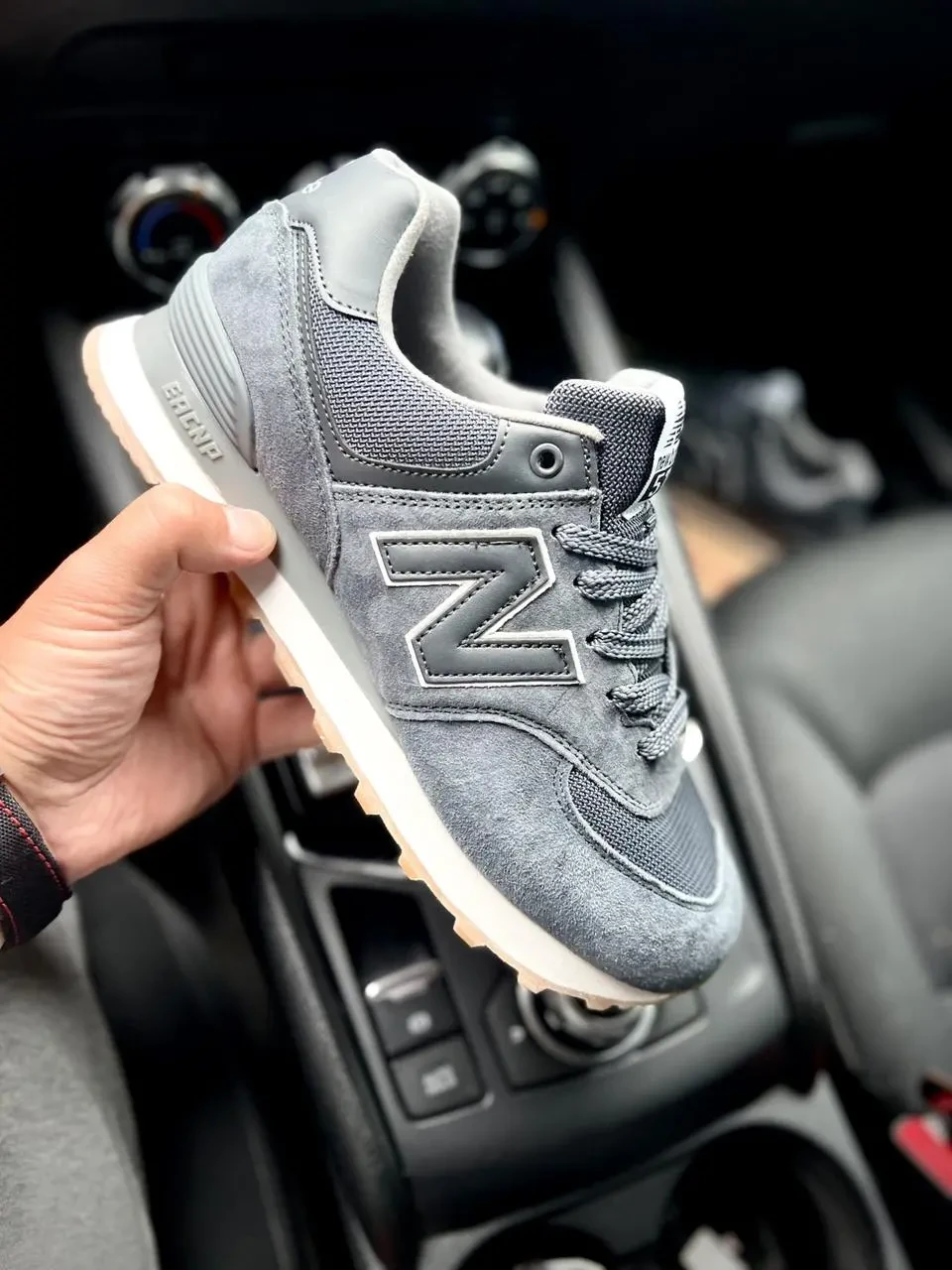 Кроссовки New Balance 574 арт 21646 (человечи,26 беленс) 7