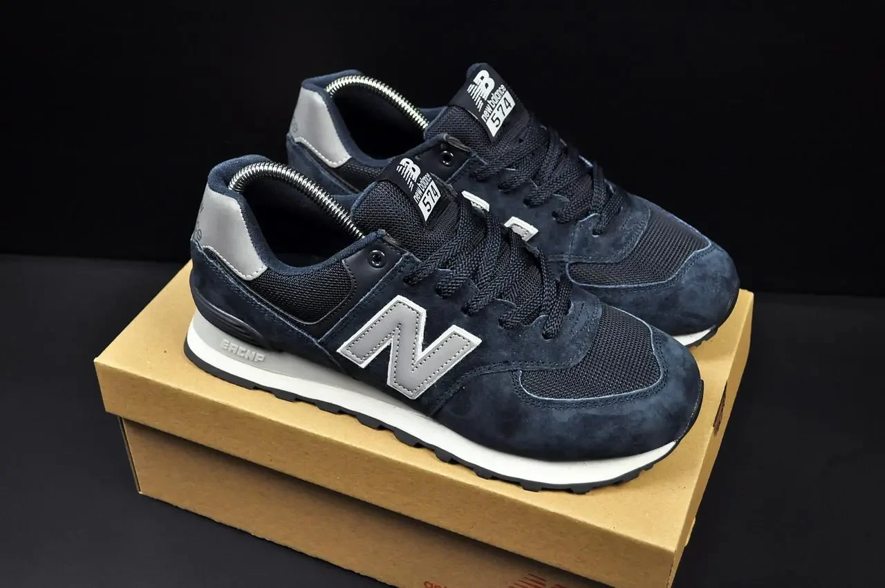 Кроссовки New Balance 574 арт 21606 (человечи,26 беленс) 3