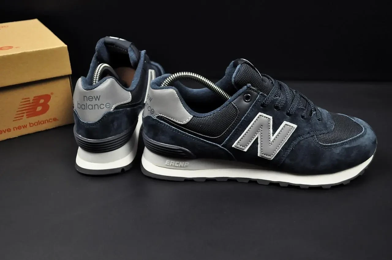 Кроссовки New Balance 574 арт 21606 (человечи,26 беленс) 4