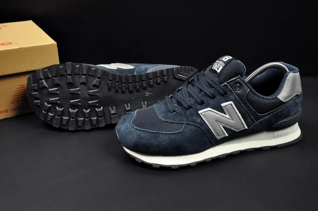 Кроссовки New Balance 574 арт 21606 (человечи,26 беленс) 5