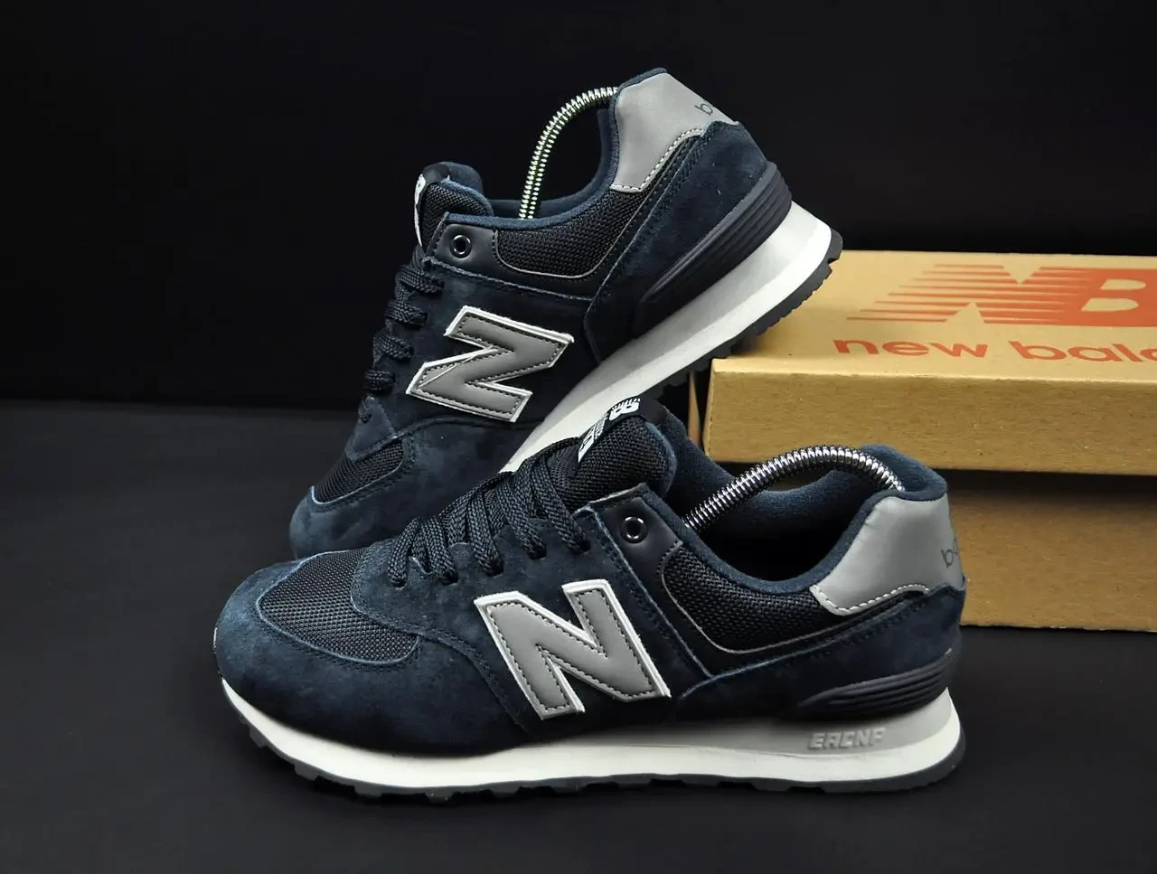 Кроссовки New Balance 574 арт 21606 (человечи,26 беленс) 6