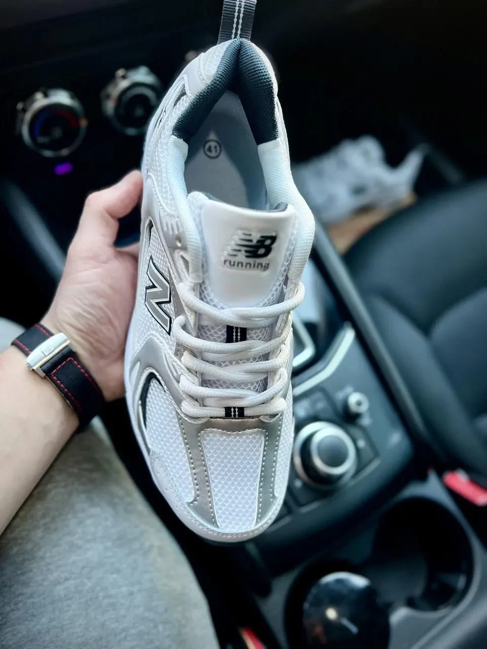Кроссовки New Balance 530 арт 21586 (человечи,26 беленс) 6