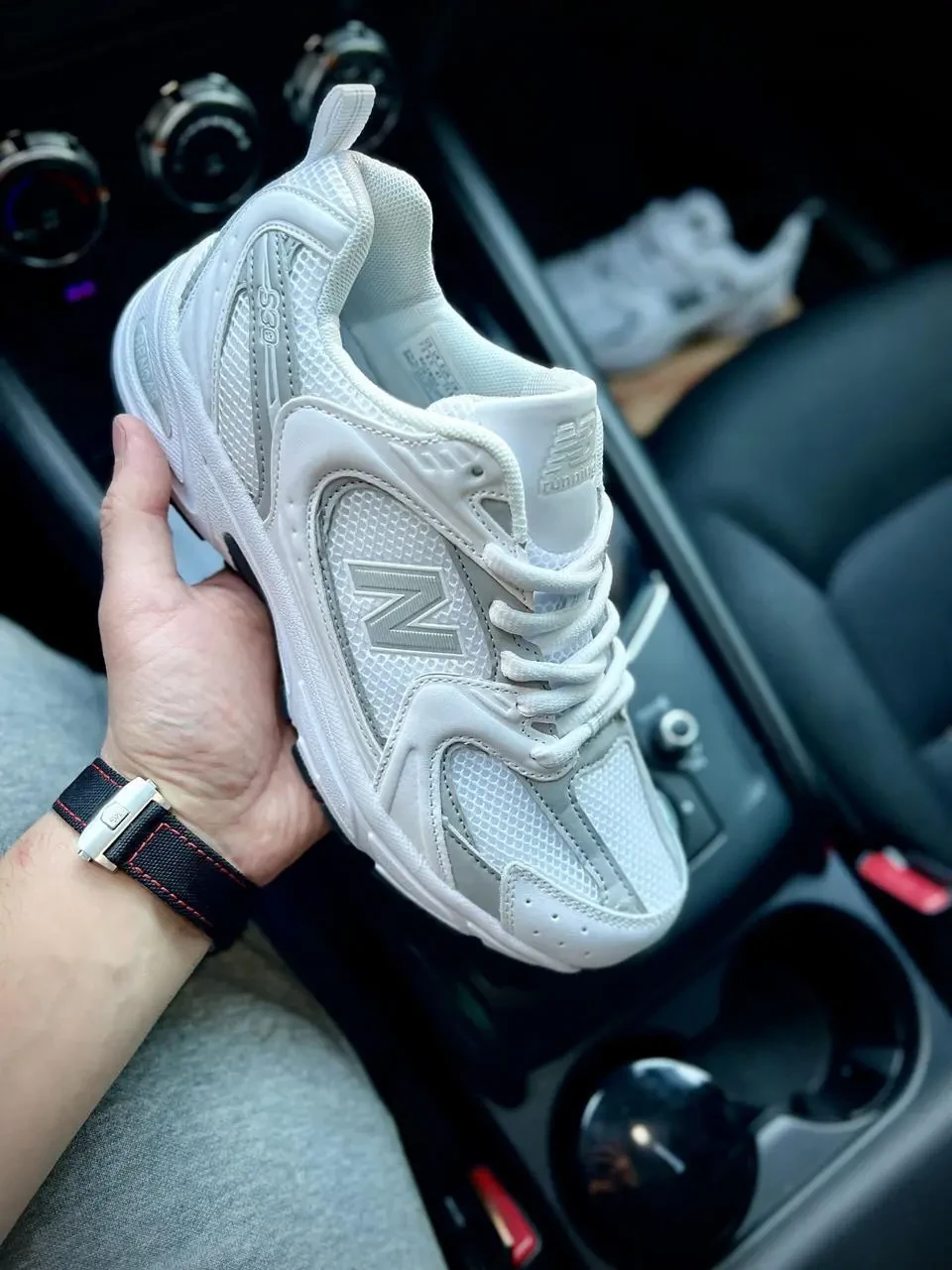 Кроссовки New Balance 530 арт 21585 (человечи,26 беленс) 6