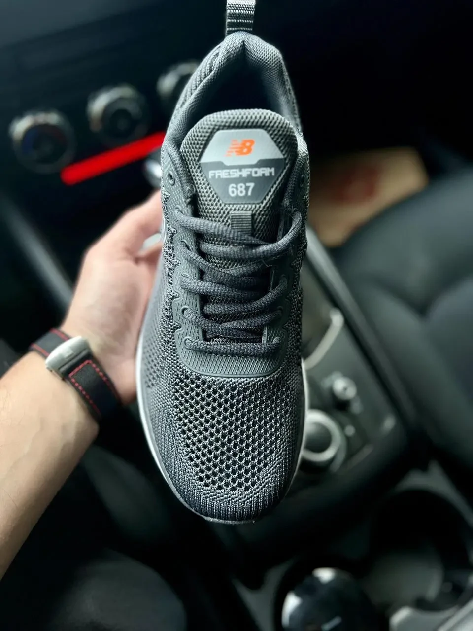 Кроссовки New Balance 687 арт 21508 (человечи,26биленс, сетка) 4