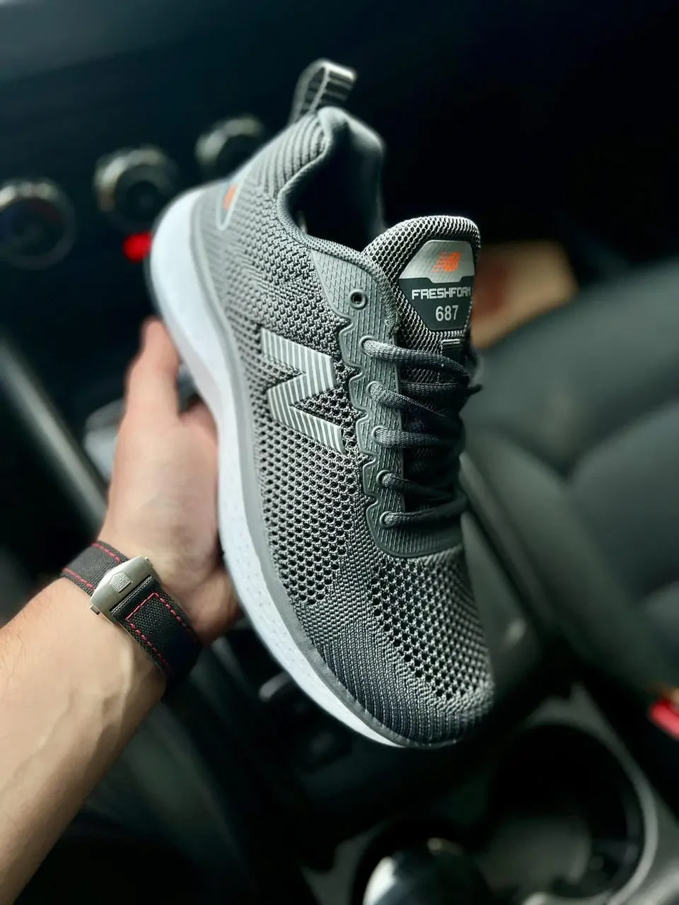 Кроссовки New Balance 687 арт 21508 (человечи,26биленс, сетка) 5