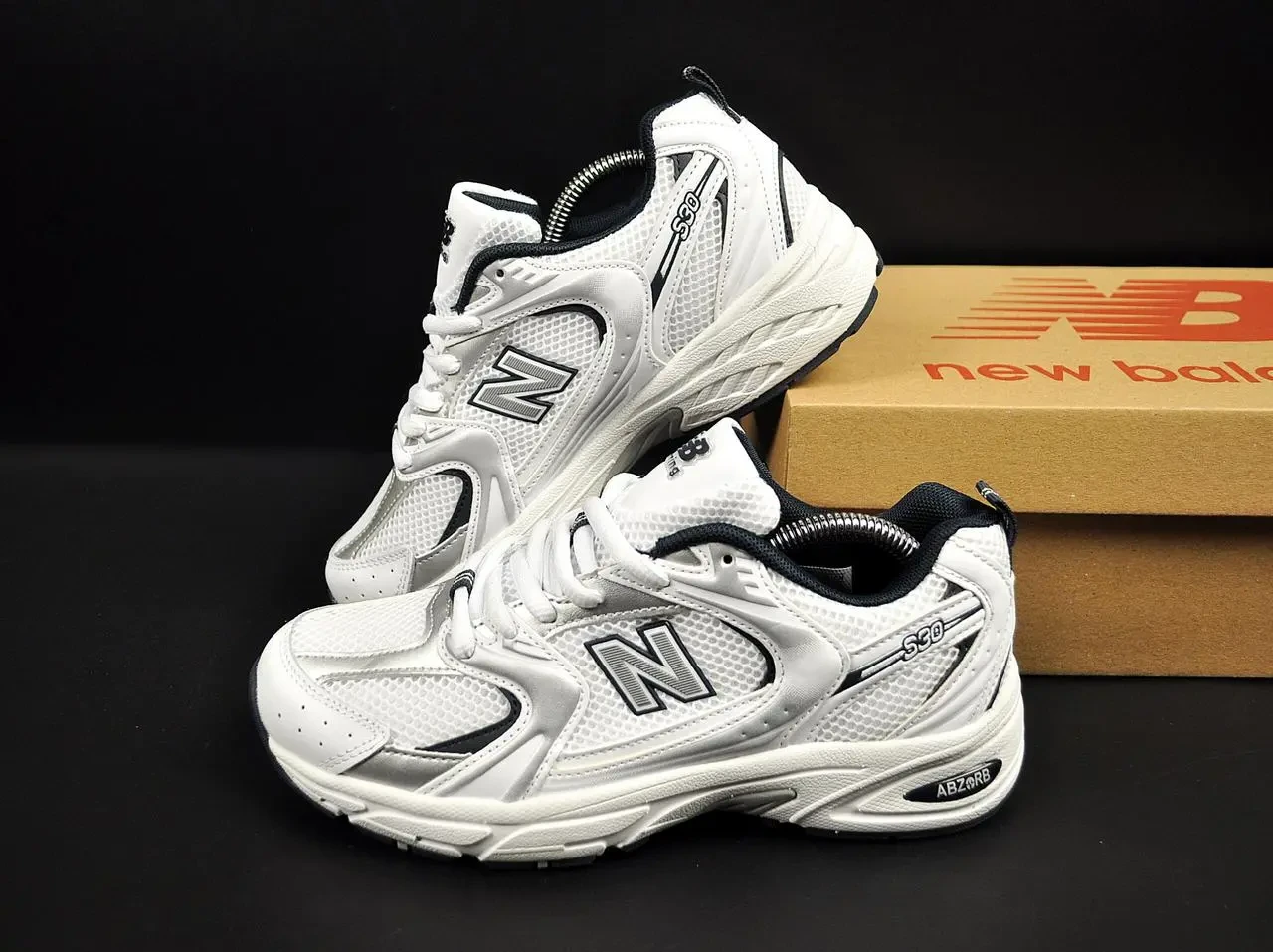 Кроссовки New Balance 530 арт 21427 (человечи,26 беленс) 6
