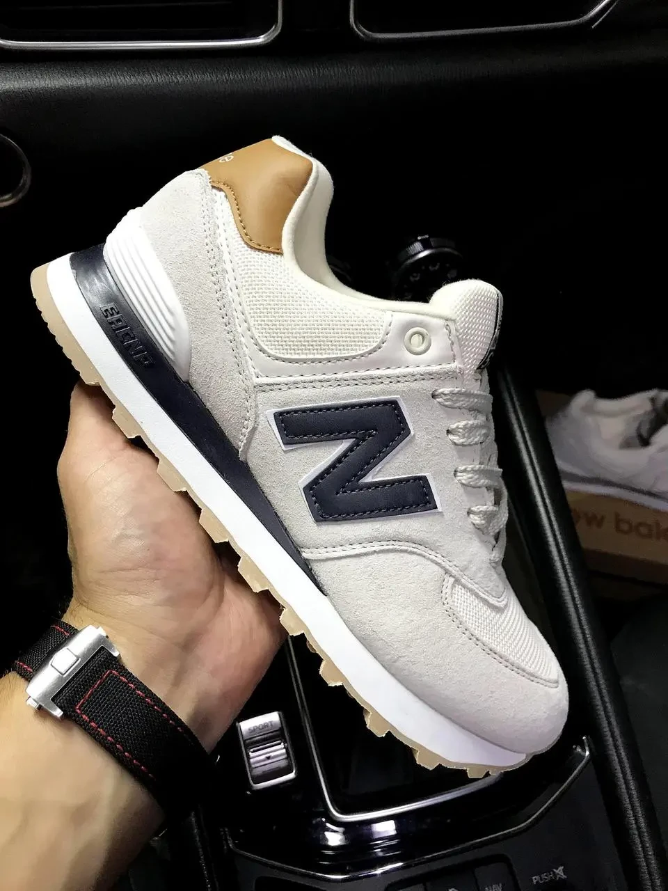 Кроссовки New Balance 574 арт 21372 (унисекс,26 беленс) 2