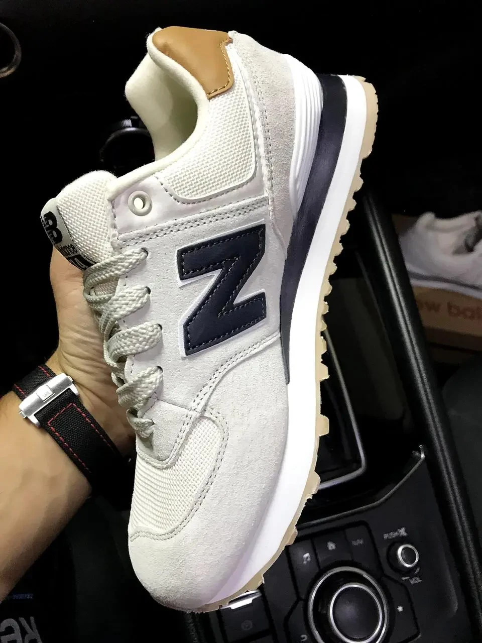 Кроссовки New Balance 574 арт 21372 (унисекс,26 беленс) 5