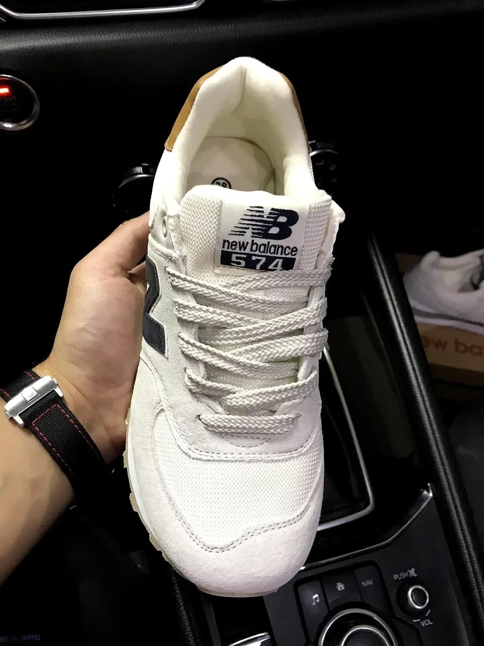 Кроссовки New Balance 574 арт 21372 (унисекс,26 беленс) 6