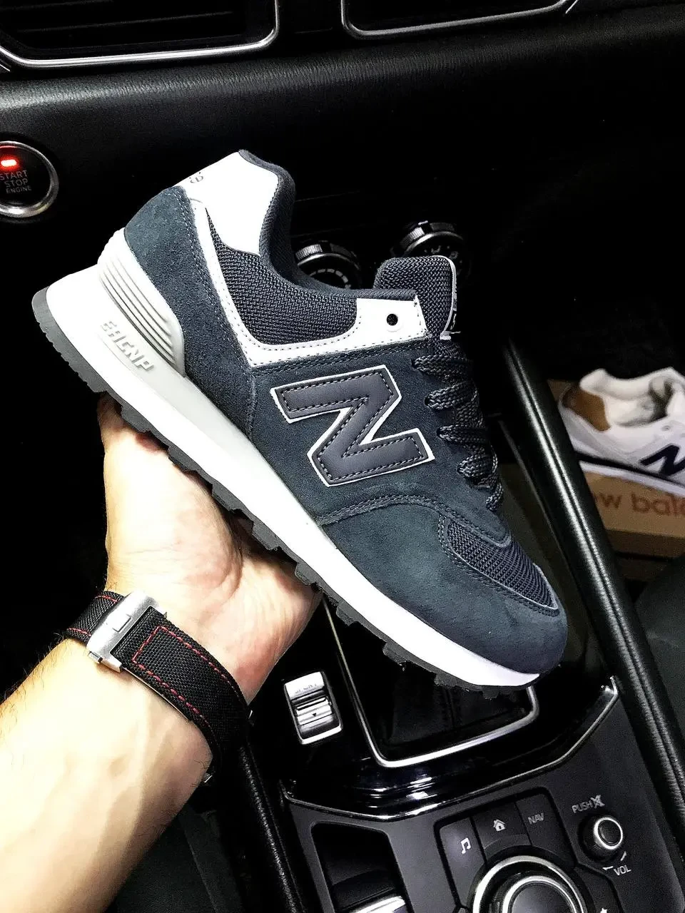 Кроссовки New Balance 574 арт 21368 (унисекс,26 беленс) 2