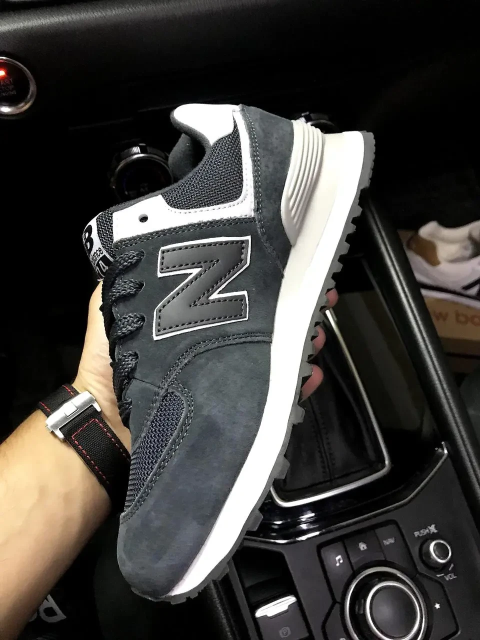 Кроссовки New Balance 574 арт 21368 (унисекс,26 беленс) 4