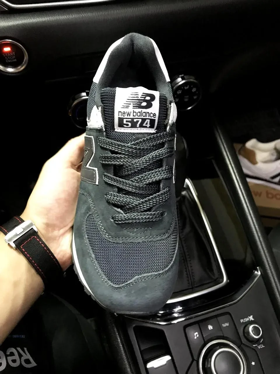Кроссовки New Balance 574 арт 21368 (унисекс,26 беленс) 5