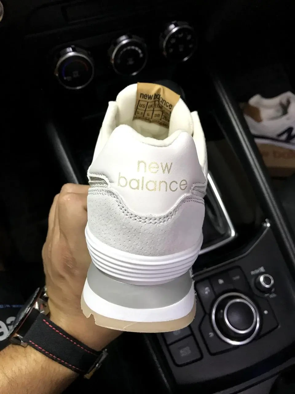Кроссовки New Balance 574 арт 21367 (унисекс,26 беленс) 4
