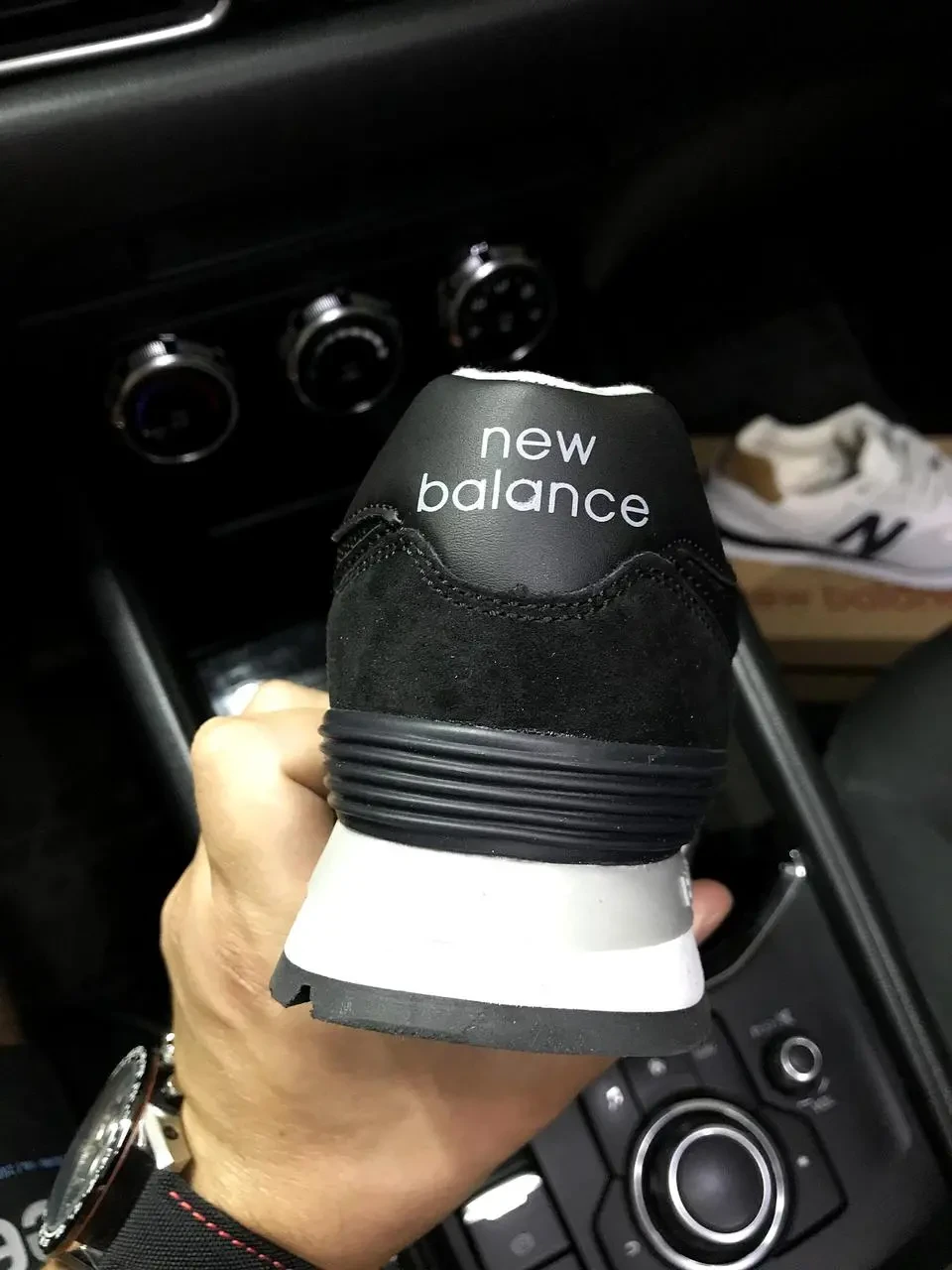 Кроссовки New Balance 574 арт 21366 (унисекс,26 беленс) 4