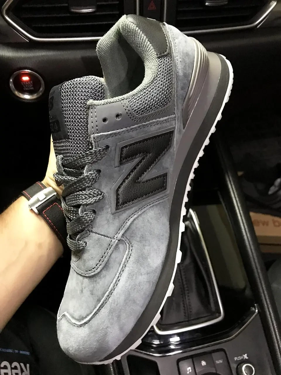 Кроссовки New Balance 574 арт 21365 (человечи,26 беленс) 5
