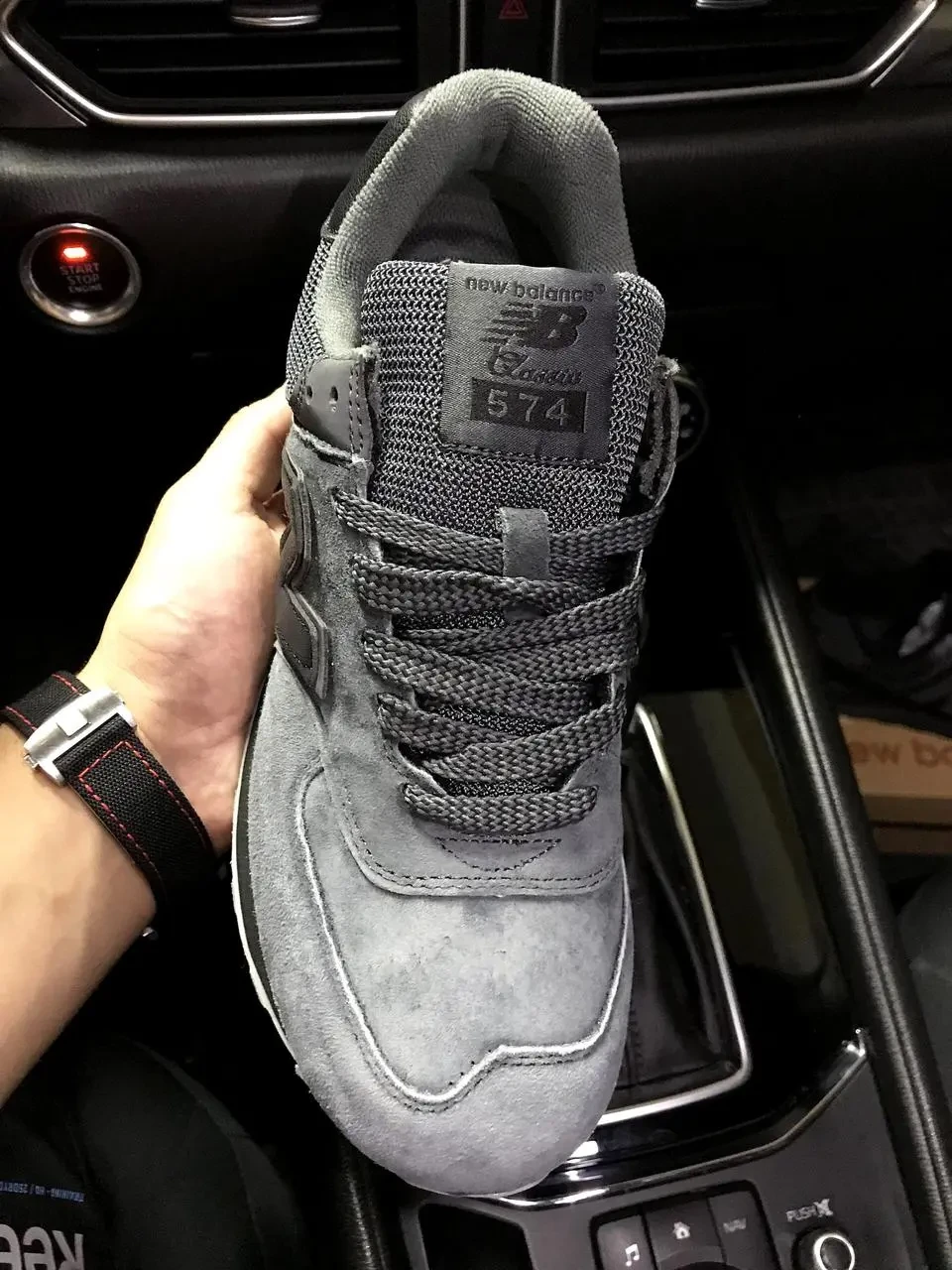 Кроссовки New Balance 574 арт 21365 (человечи,26 беленс) 6