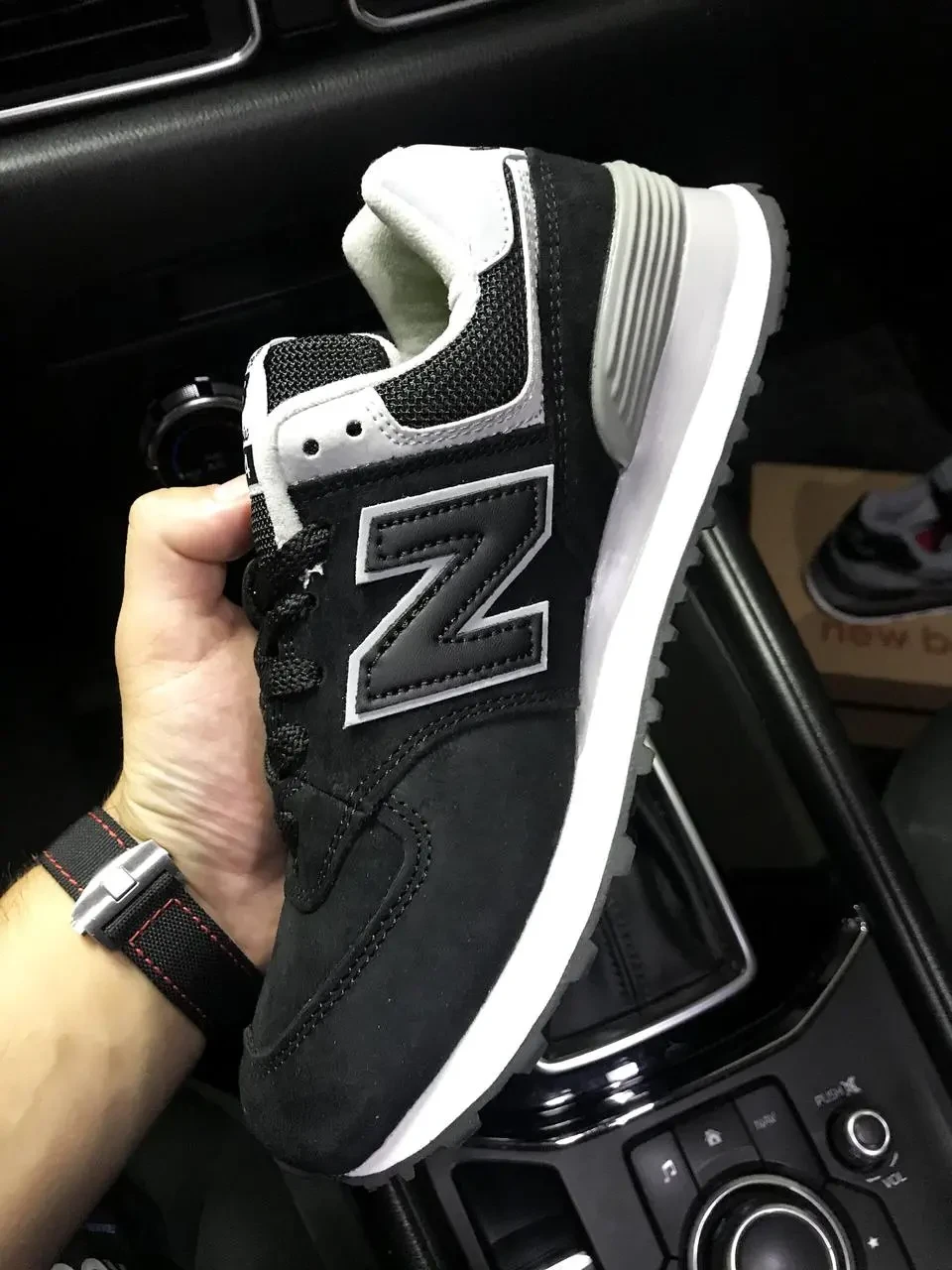 Кроссовки New Balance 574 арт 21352 (унисекс,26 беленс) 4