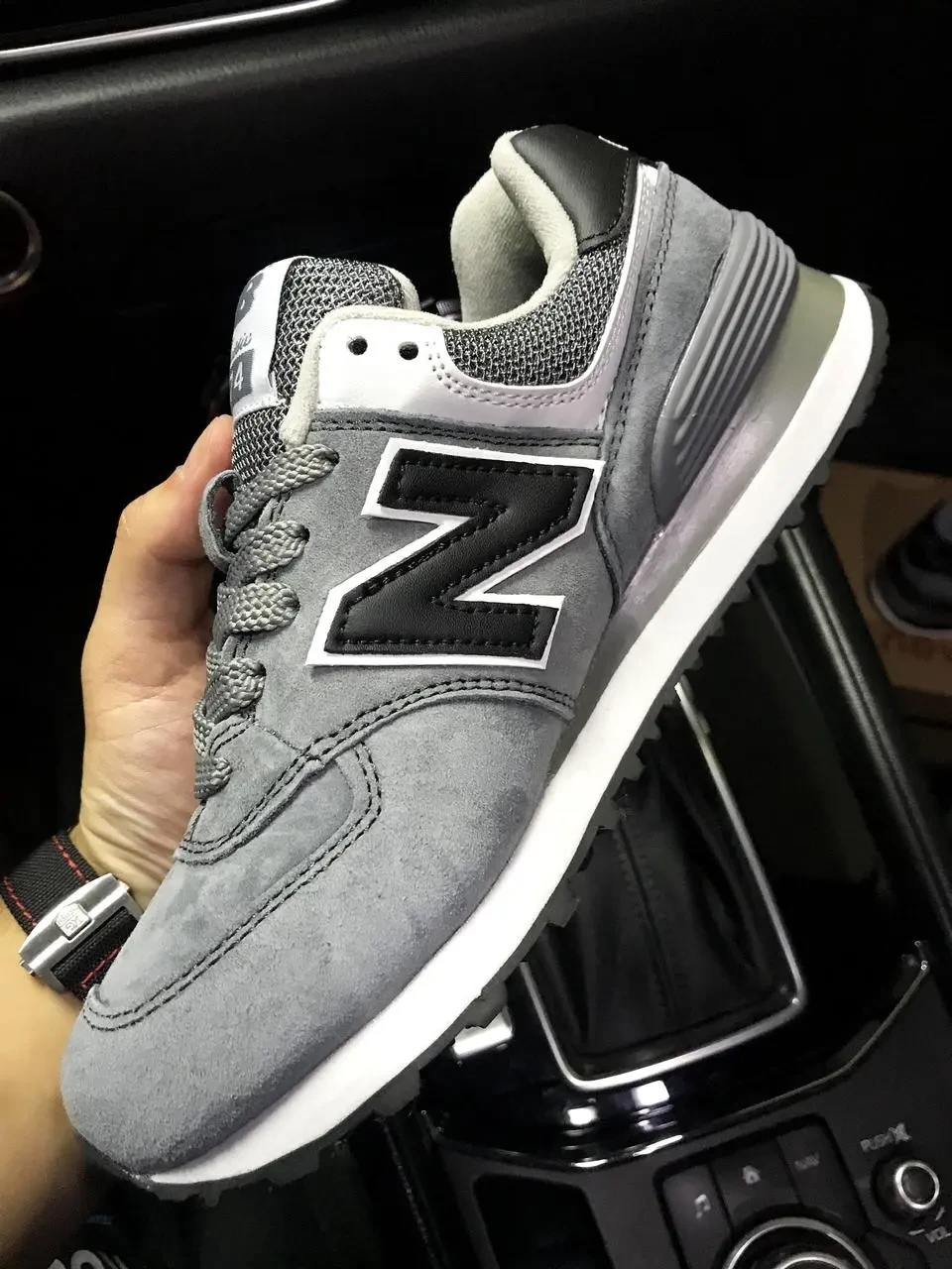 Кроссовки New Balance 574 арт 21351 (унисекс,26 беленс) 5