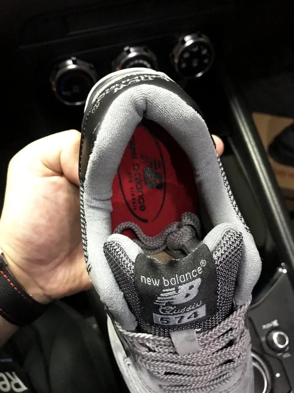 Кроссовки New Balance 574 арт 21350 (унисекс,26 беленс) 4