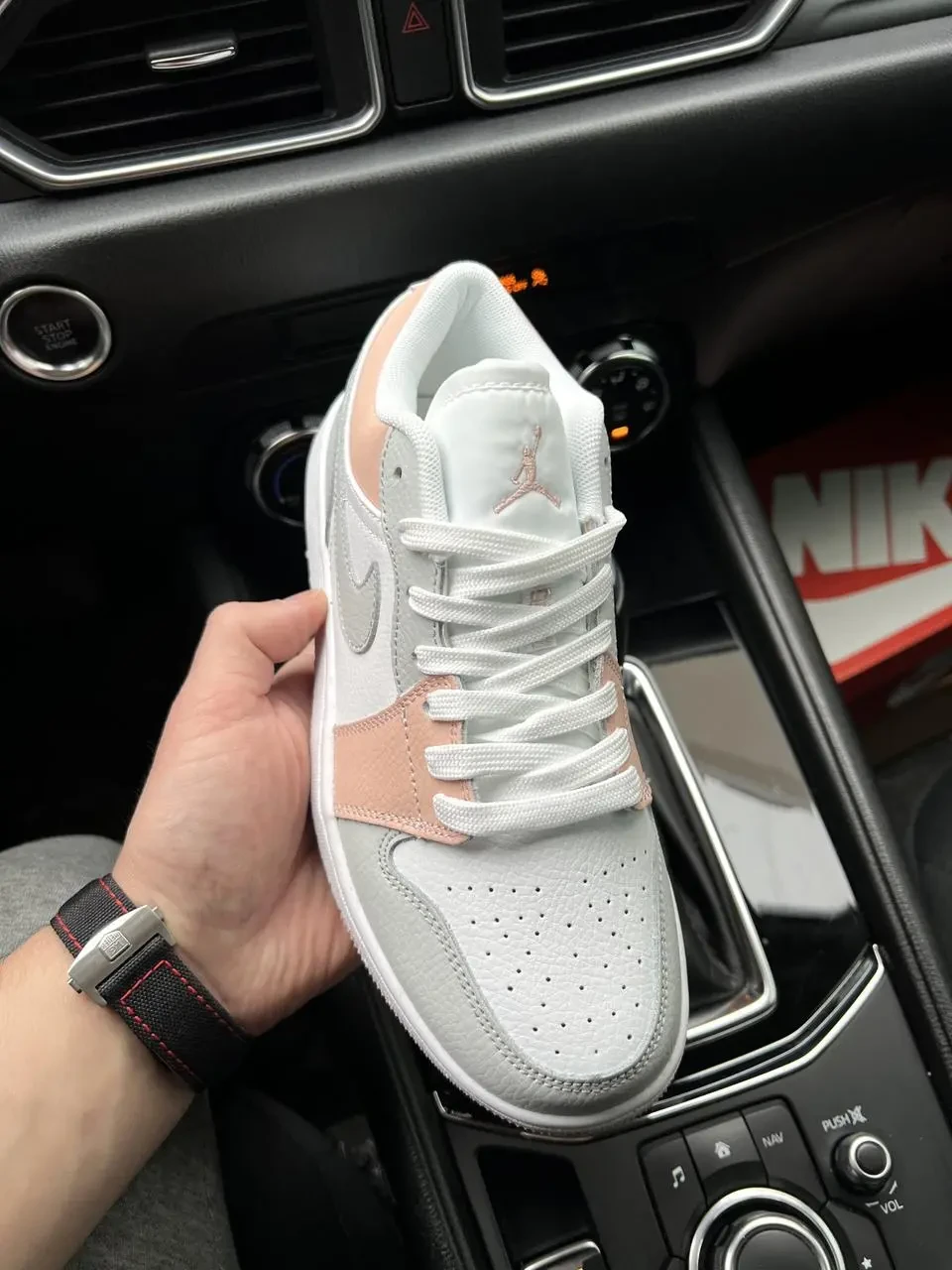 Кроссовки Nike Air Jordan 1 Low арт 21265 (найк, джордан, женские) 6