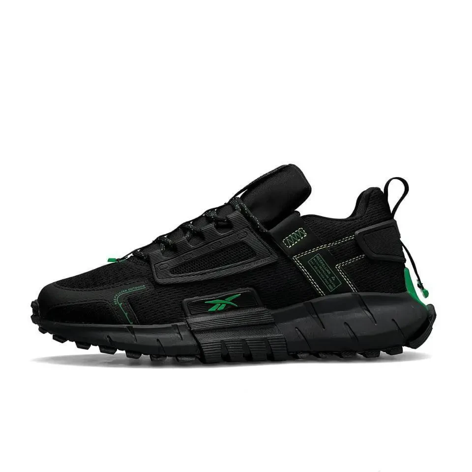Reebok Zig Kinetica Edge Black & Green 45